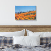 California Poppies Leinwanddruck (Insitu (Schlafzimmer))
