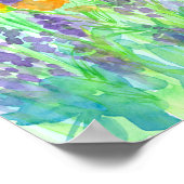 California Poppies Lupines Poster (Ecke)