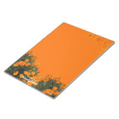 California Poppies Notepad Notizblock (angewinkelt)