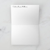 California Poppies Thankyou! Karte (Innenseite)