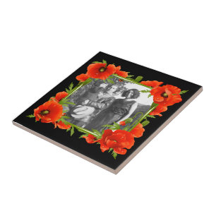 California Poppies Tile Fliese