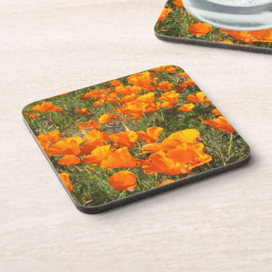 California Poppies Untersetzer Set (Linke Seite)