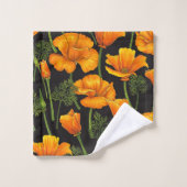 California poppy badhandtuch set (Waschlappen)