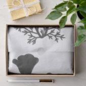 California Poppy Blume Silhouette U Pick BG Farbe Seidenpapier (Geschenk)