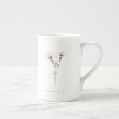 California Poppy Bone China Tasse (Rechts)