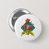 California Poppy Button (Vorne & Hinten)