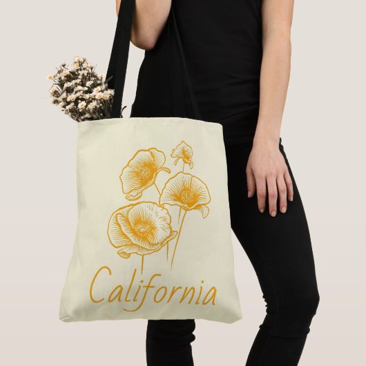 California Poppy Crossbody, Tote Bag Tasche (Von Nahem)