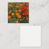 California Poppy Day Mitteilungskarte (Vorne/Hinten)