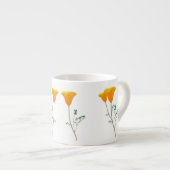 California Poppy Espresso Tasse (Vorderseite Rechts)