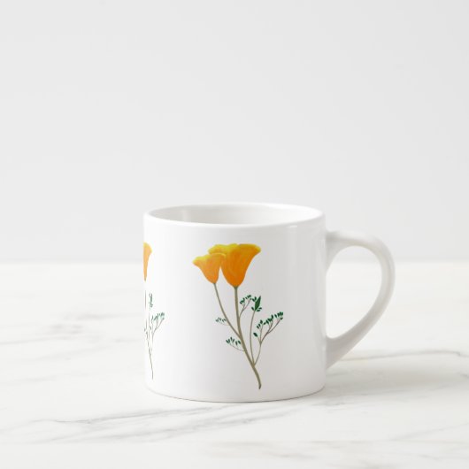 California Poppy Espresso Tasse (Rechts)