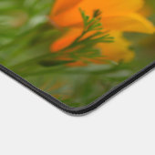 California Poppy Field of Orange Poppies Schreibtischunterlage (Ecke)