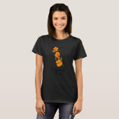 California Poppy Flower T-Shirt (Vorne ganz)