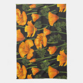 California poppy geschirrtuch (Vertikal)