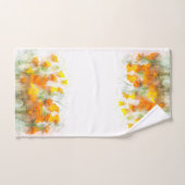 California Poppy Impressionistische Kunst Badhandtuch Set (Handtuch)