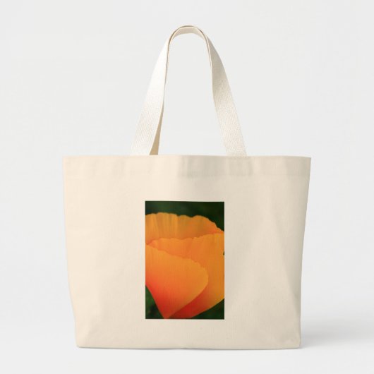California Poppy Jumbo Stoffbeutel (Vorne)