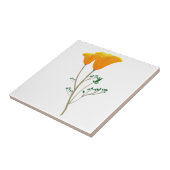 California Poppy Keramik Tile Fliese (Seite)