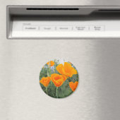 California Poppy Magnet (In Situ (Geschirrspüler))