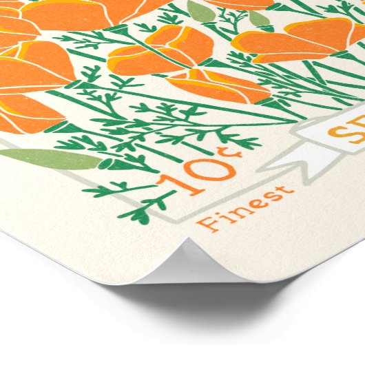 California Poppy Poster (Ecke)