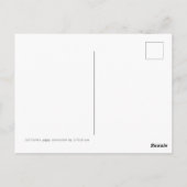 California Poppy Postkarte (Rückseite)