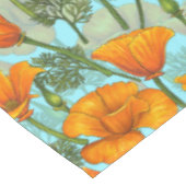 California poppy tischdecke (Schrägansicht)