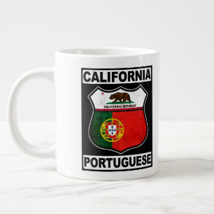 California Portuguese American Giant Coffee Mug Jumbo-Tasse