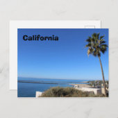 California Postcard Beach Trip Souvenir Pazifik Postkarte (Vorne/Hinten)