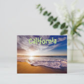 California Postcard Postkarte (Stehend Vorderseite)