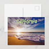 California Postcard Postkarte (Vorne/Hinten)