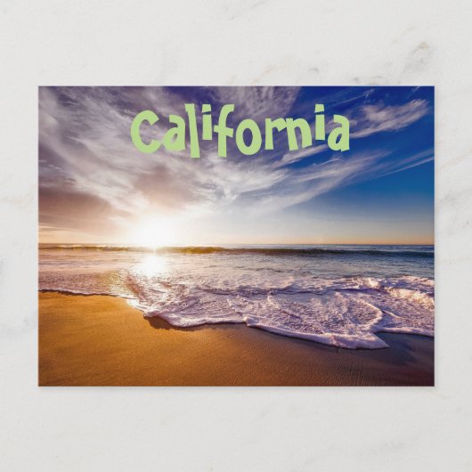 California Postcard Postkarte (Vorderseite)
