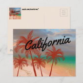 California Postcard Postkarte (Vorne/Hinten)