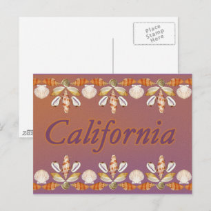 California Postcard Postkarte
