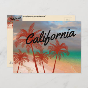 California Postcard Postkarte