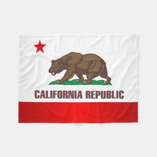 California Pride Fleecedecke (Vorderseite (Horizontal))