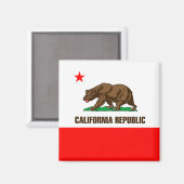 California Pride Magnet (Vorderseite/Rückseite)
