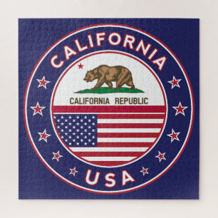 California Puzzle (blaue Version)