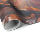 California Quail Bird Kunst, Dichtung und Musik Geschenkpapier (Rolleneckpunkt)