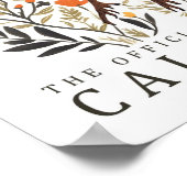 California Quail Bird of California USA Travel Poster (Ecke)