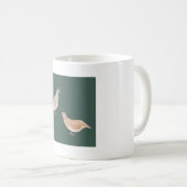 California Quail bird species art Kaffeetasse (VorderseiteRechts)