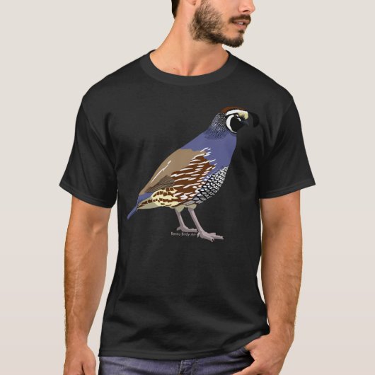 California Quail T-Shirt (Vorderseite)