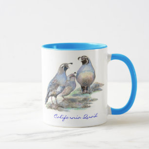 California Quail Tasse