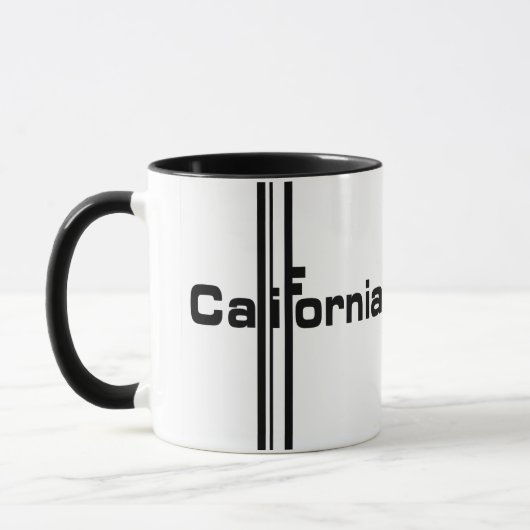 California Racer Coffee Cup Tasse (Links)