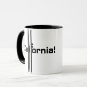California Racer Coffee Cup Tasse (Vorderseite Links)