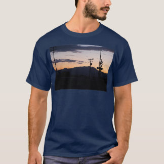 California Railway Sunset T-Shirt