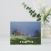 California Rainbow Postcard Postkarte (Stehend Vorderseite)