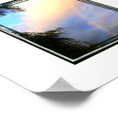 California Rainbow Poster (Ecke)