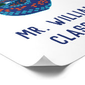 California Red Sided Garter Snake Personalisiert Poster (Ecke)