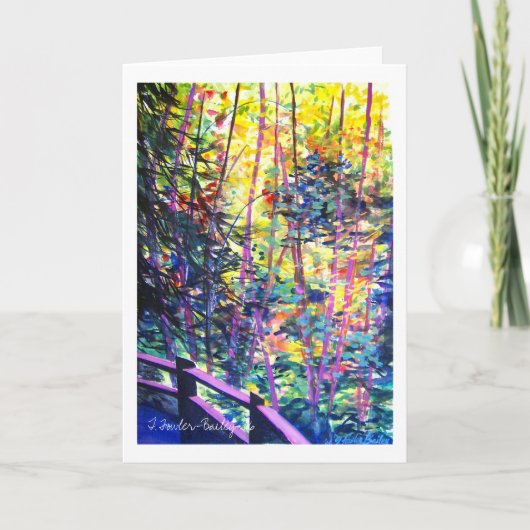 California Redwoods Karte (Vorderseite)