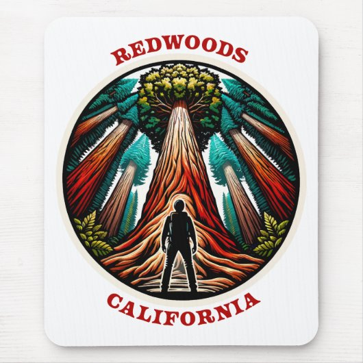 California Redwoods Mousepad (Vorne)