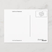 California Redwoods Postcard Postkarte (Rückseite)