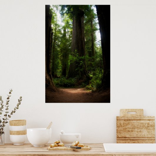 California Redwoods Poster (Küche)